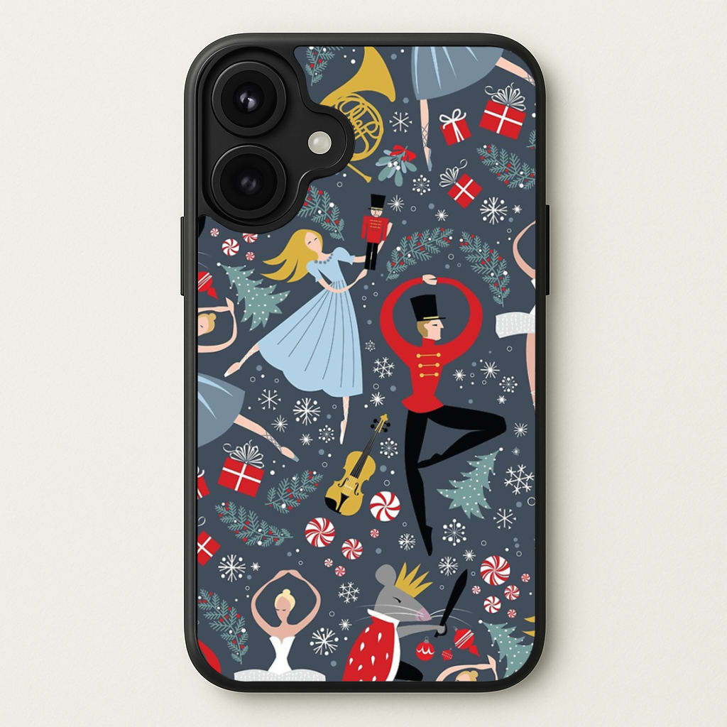 Nutcracker Ballet Pattern - Christmas Phone Case for iPhone 17