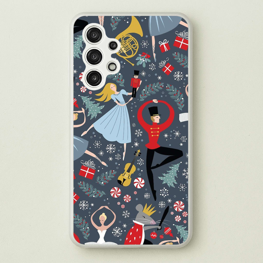 Nutcracker Ballet Pattern - Christmas - Phone Case for Galaxy A13