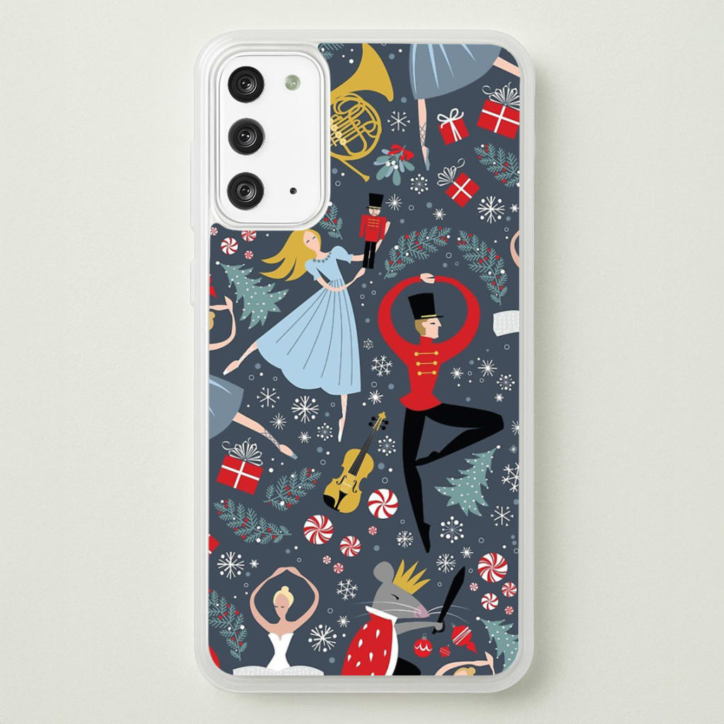 Nutcracker Ballet Pattern - Christmas - Phone Case for Galaxy Note 20
