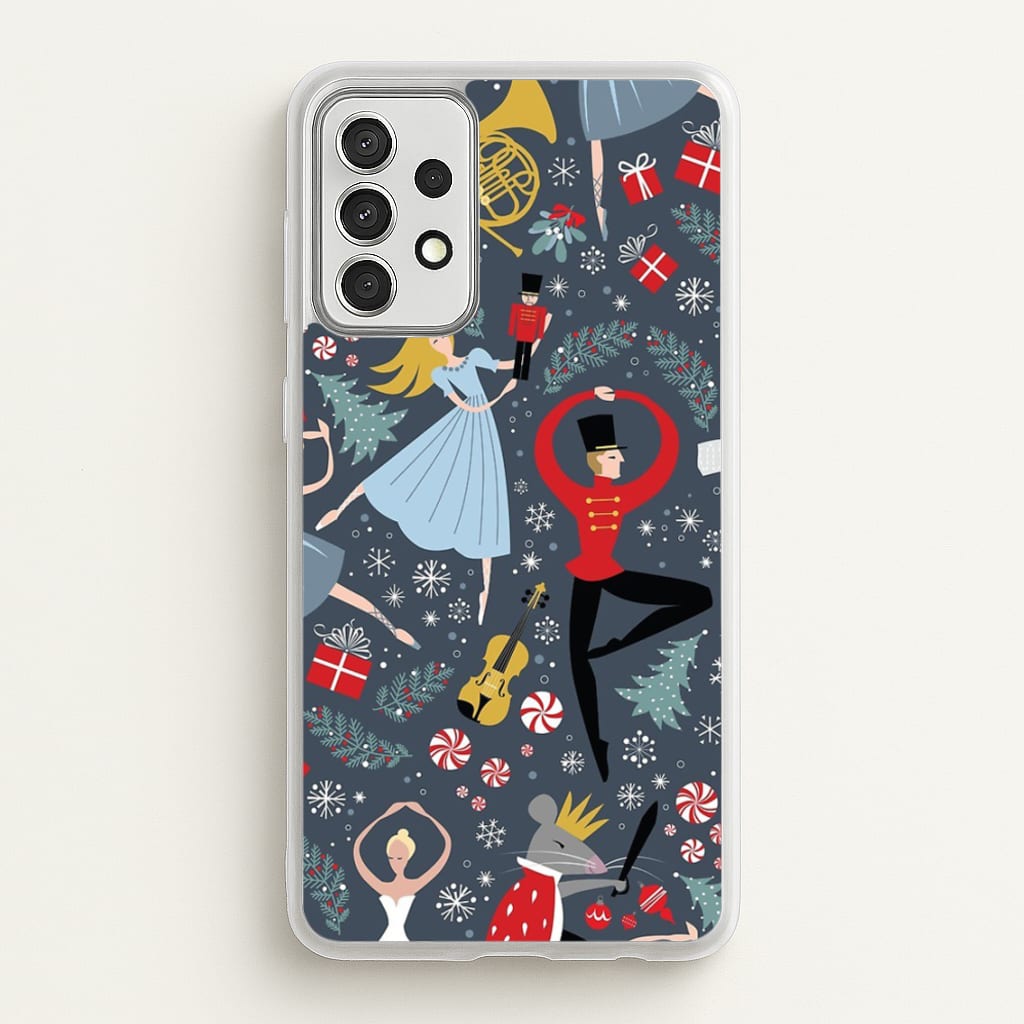 Nutcracker Ballet Pattern - Christmas - Phone Case for Galaxy A52 / A52s