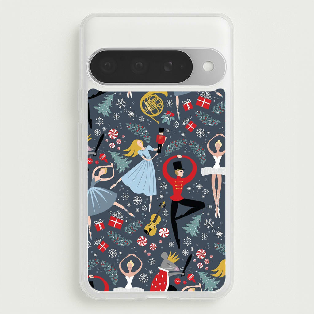 Nutcracker Ballet Pattern - Christmas Phone Case for Google Pixel 10 Pro XL