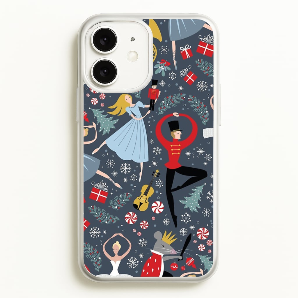 Nutcracker Ballet Pattern - Christmas - Phone Case for iPhone 11