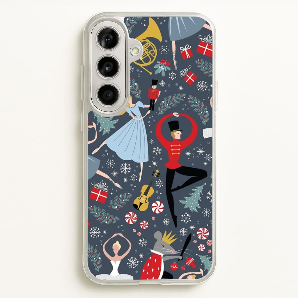 Nutcracker Ballet Pattern - Christmas - Phone Case for Galaxy A56