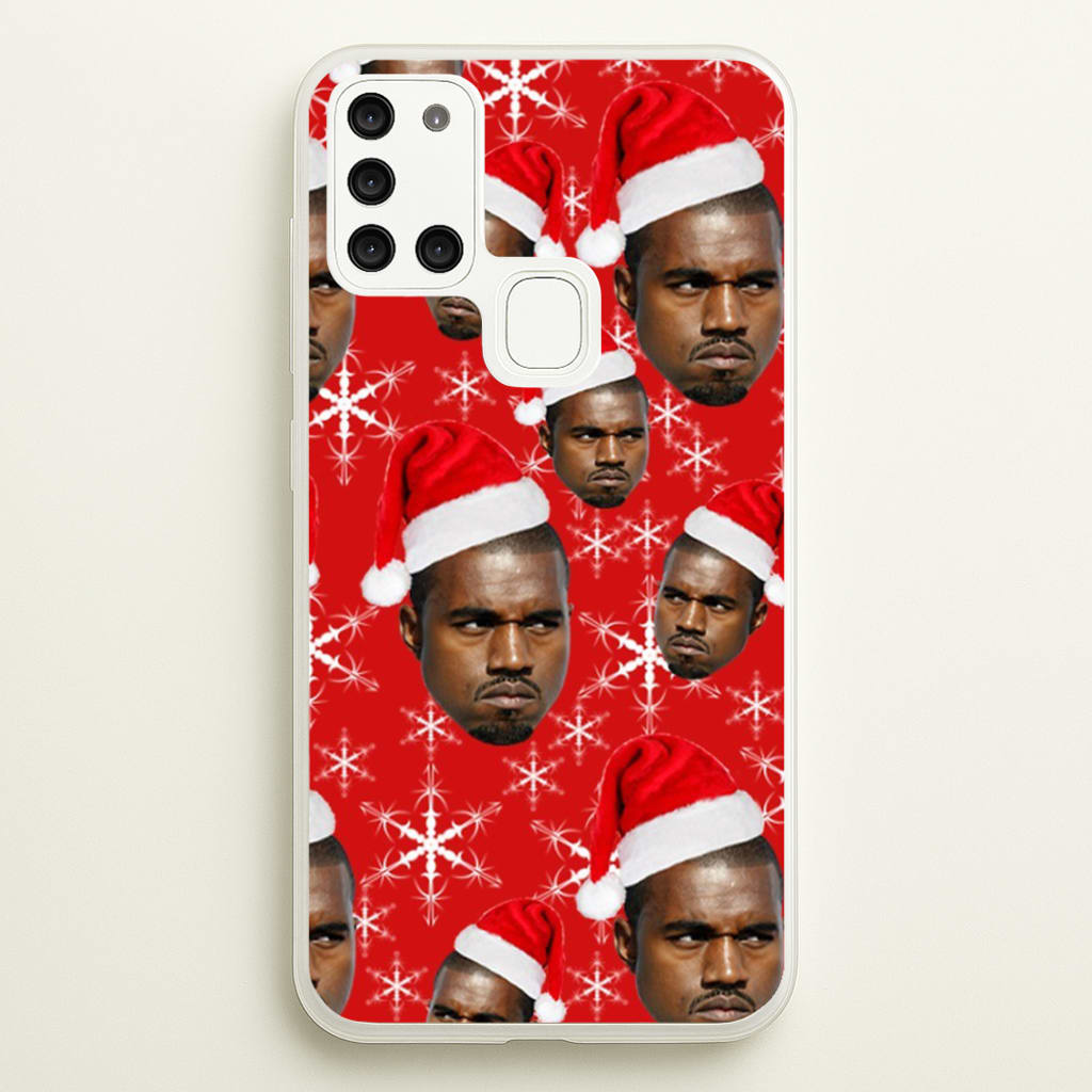 Christmas Kanye - Phone Case for Galaxy A21s