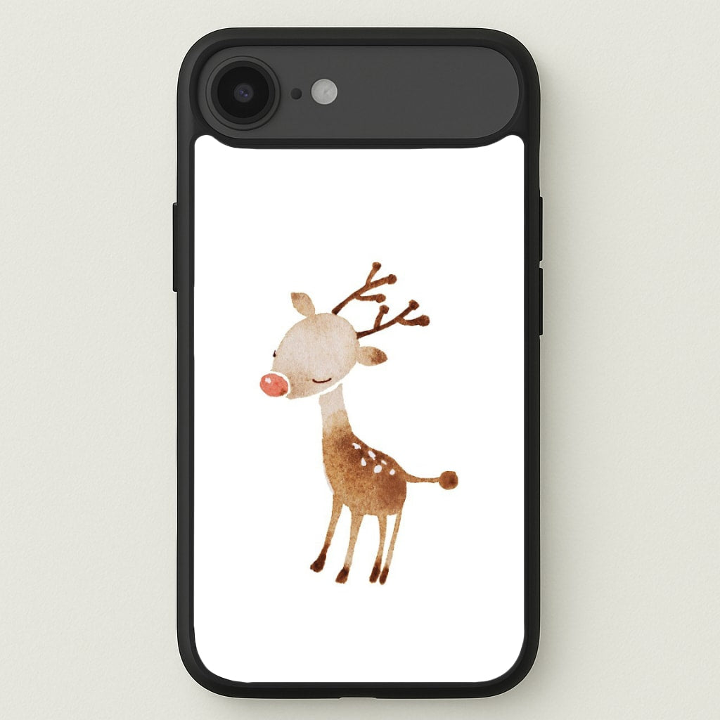 Watercolour Rudolph The Reindeer Phone Case for iPhone 17 Air