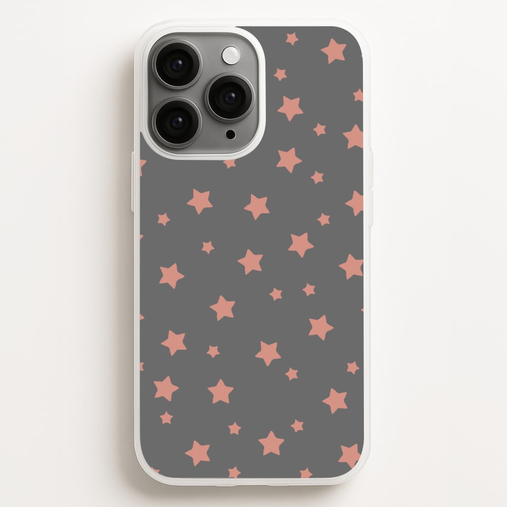 Rose Gold Star Pattern - Phone Case for iPhone 16 Pro Max