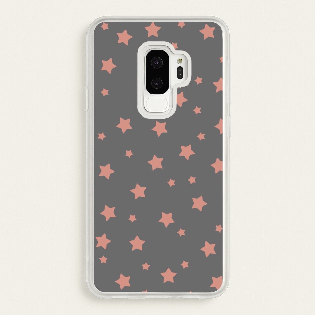 Rose Gold Star Pattern - Phone Case for Galaxy S9 Plus