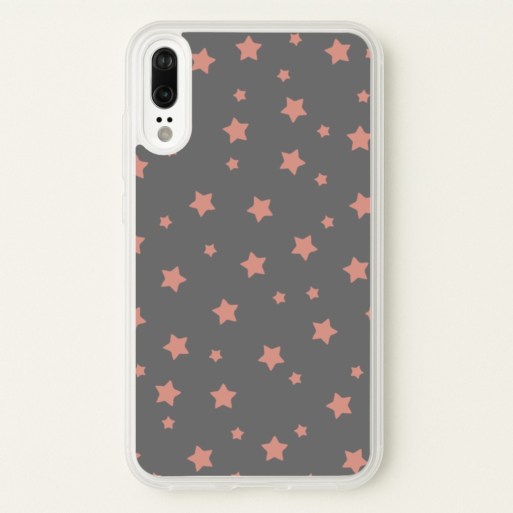 Rose Gold Star Pattern - Phone Case for Huawei P20