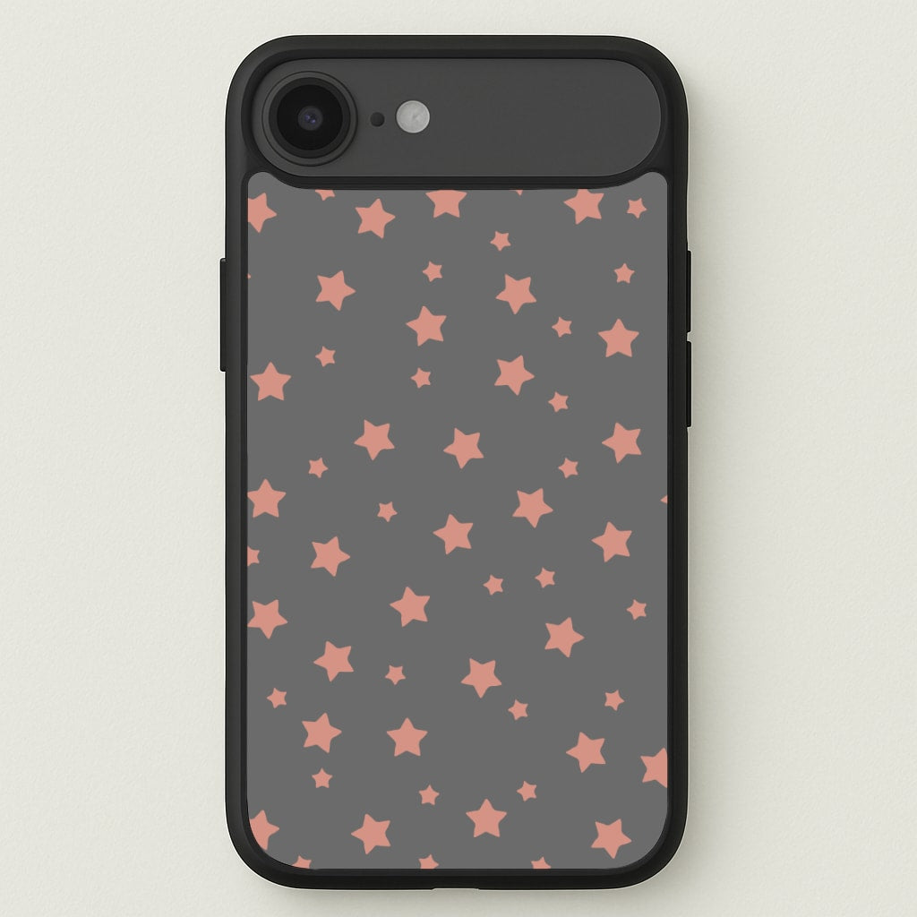 Rose Gold Star Pattern Phone Case for iPhone 17 Air