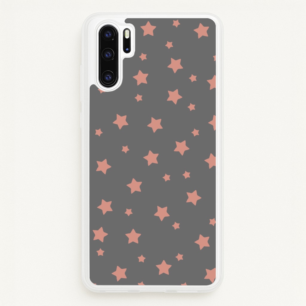 Rose Gold Star Pattern - Phone Case for Huawei P30 Pro