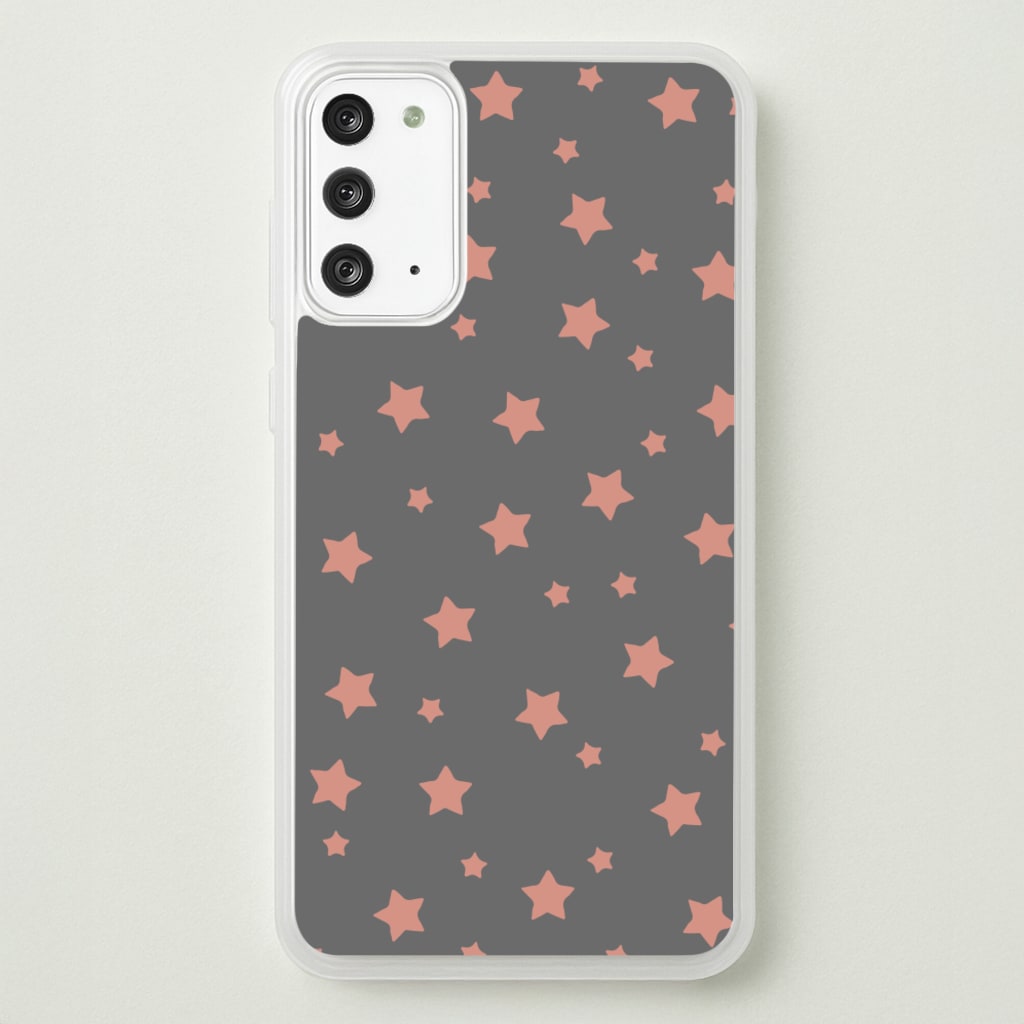 Rose Gold Star Pattern - Phone Case for Galaxy Note 20