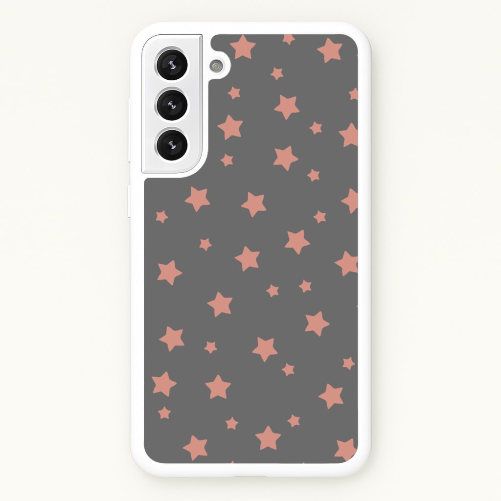 Rose Gold Star Pattern - Phone Case for Galaxy S22 Plus