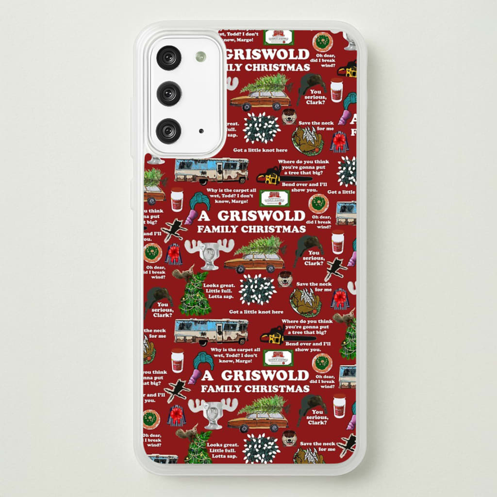 Christmas Holiday Collage - Phone Case for Galaxy Note 20