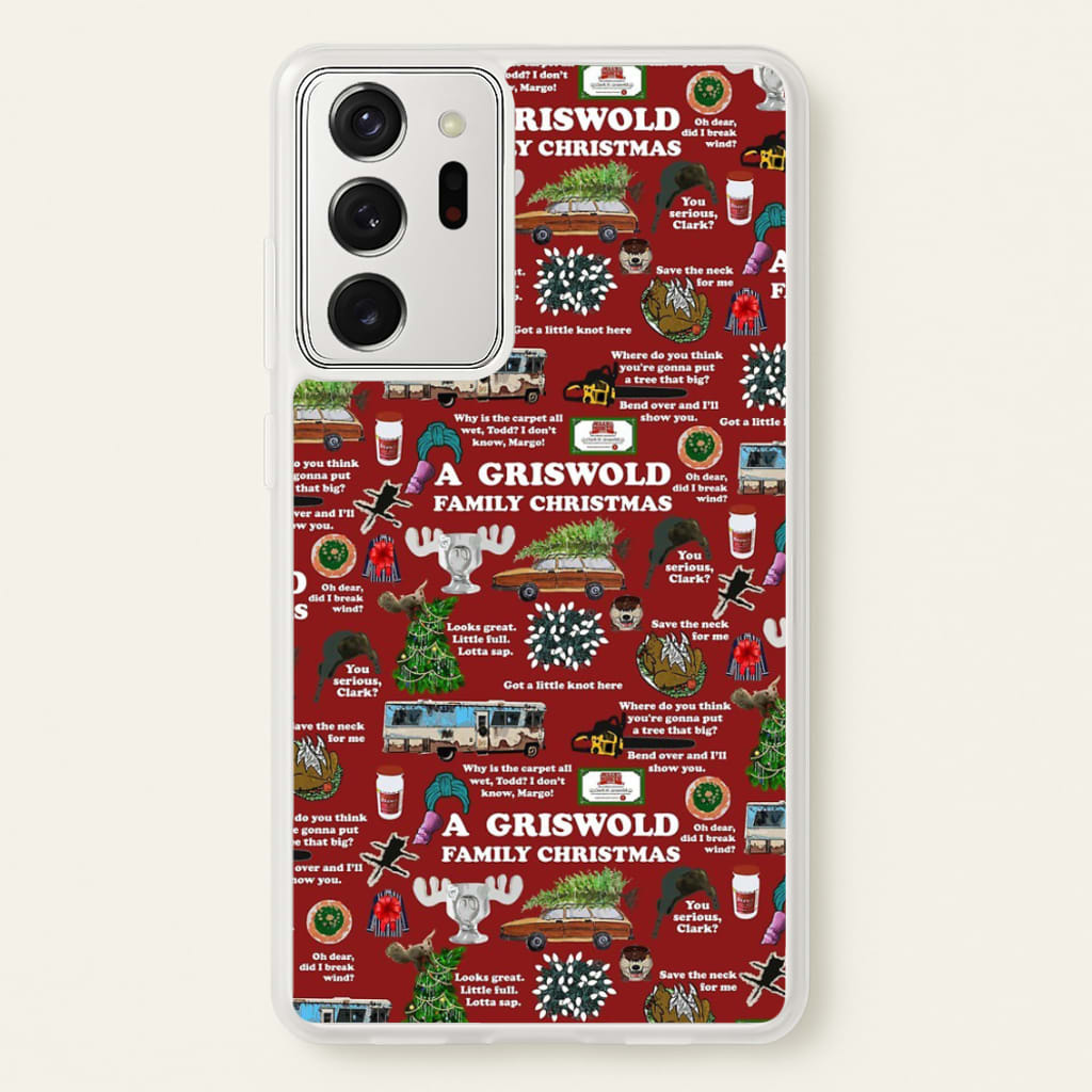 Christmas Holiday Collage - Phone Case for Galaxy Note 20 Ultra