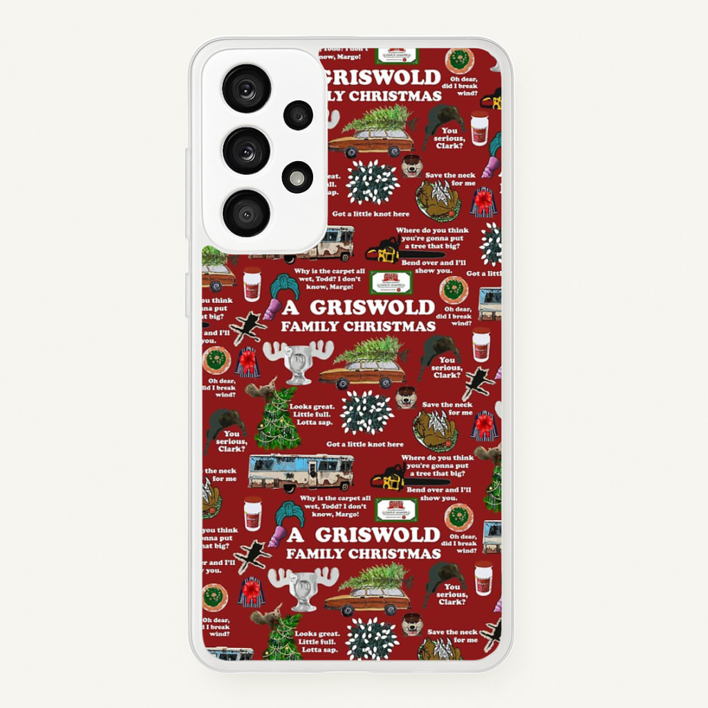 Christmas Holiday Collage - Phone Case for Galaxy A53