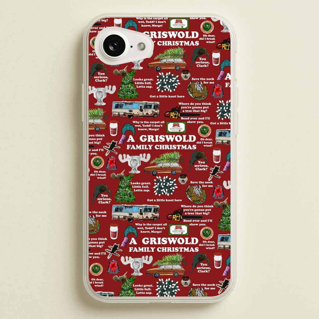 Christmas Holiday Collage - Phone Case for iPhone 16e