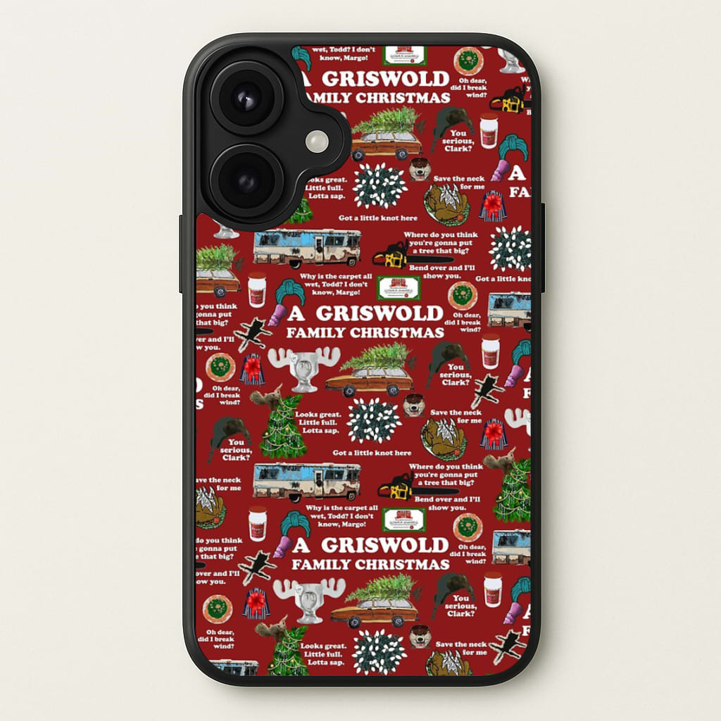 Christmas Holiday Collage Phone Case for iPhone 17