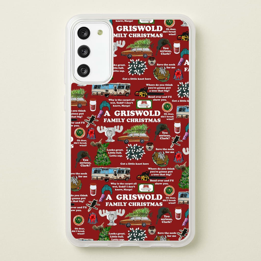 Christmas Holiday Collage - Phone Case for Galaxy S20