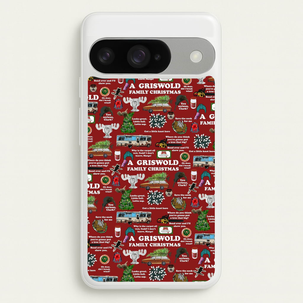 Christmas Holiday Collage Phone Case for Google Pixel 10 / 10 Pro