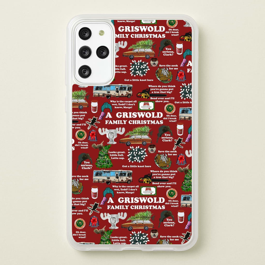 Christmas Holiday Collage - Phone Case for Galaxy S20 Plus