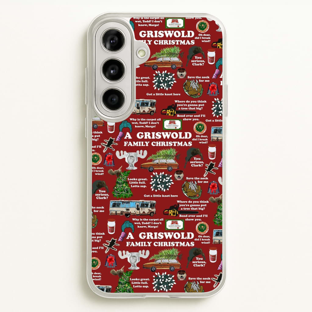 Christmas Holiday Collage - Phone Case for Galaxy A56
