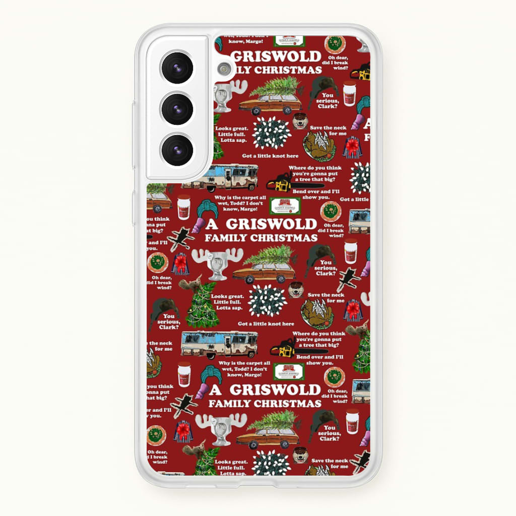 Christmas Holiday Collage - Phone Case for Galaxy S21 Plus
