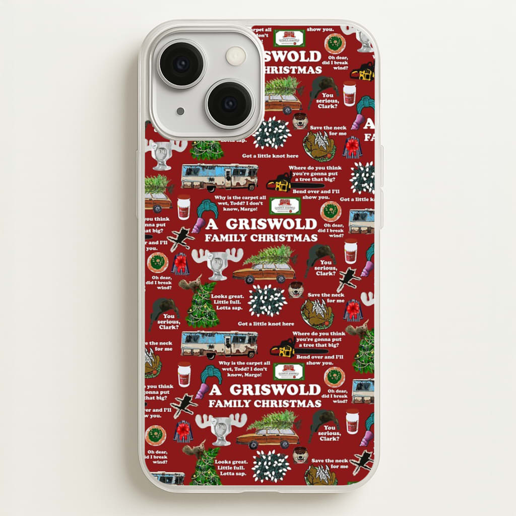 Christmas Holiday Collage - Phone Case for iPhone 13 Mini
