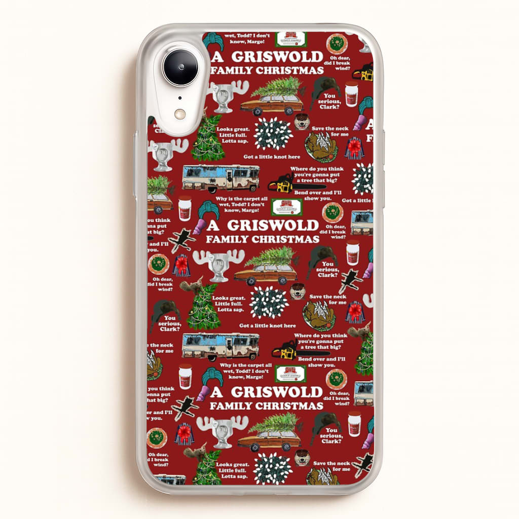 Christmas Holiday Collage - Phone Case for iPhone XR