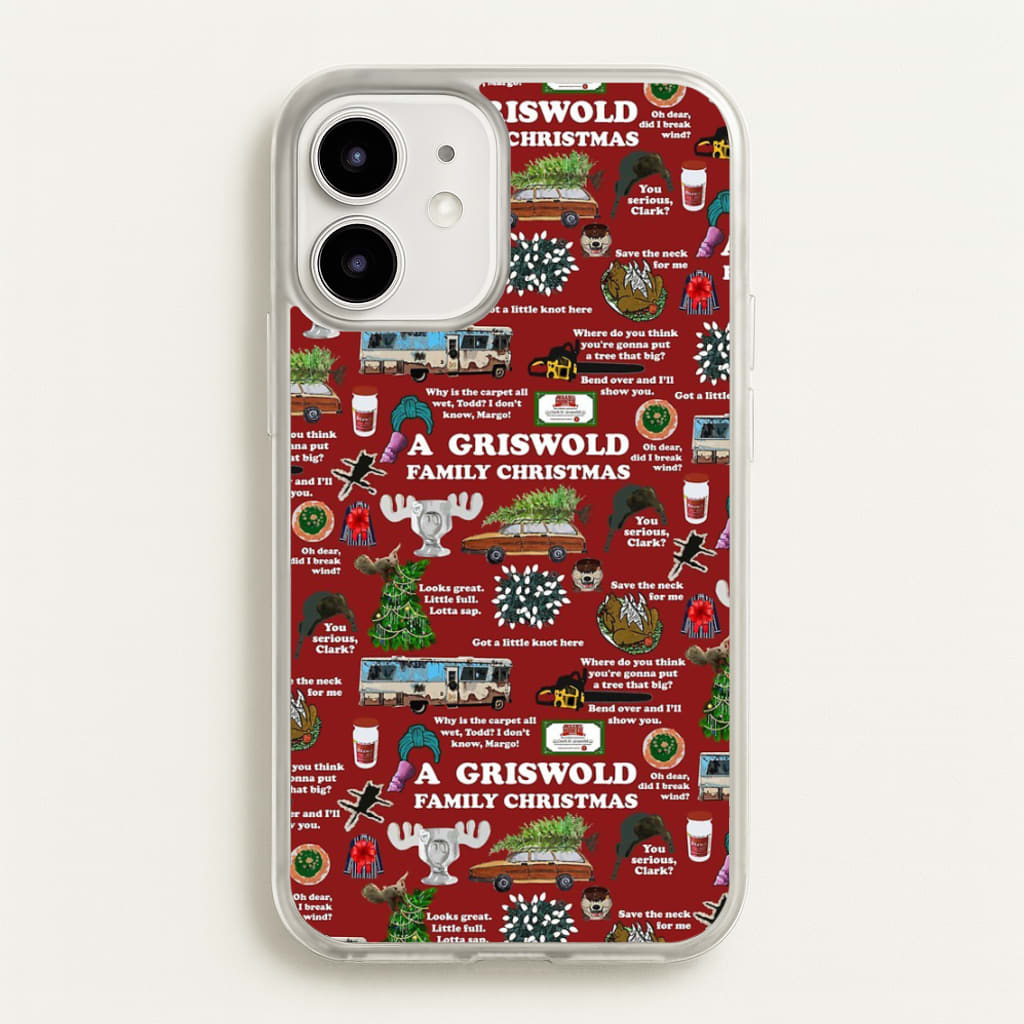 Christmas Holiday Collage - Phone Case for iPhone 12 / 12 Pro