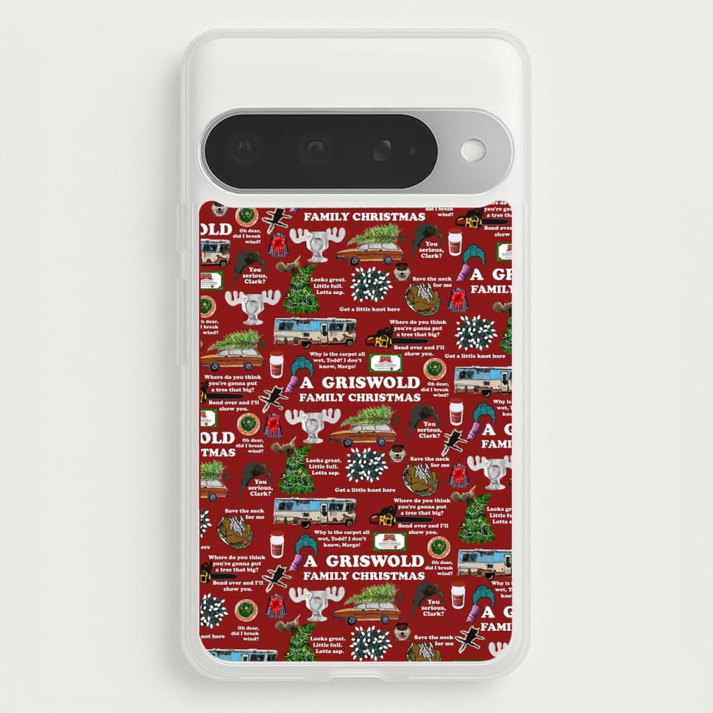 Christmas Holiday Collage Phone Case for Google Pixel 10 Pro XL