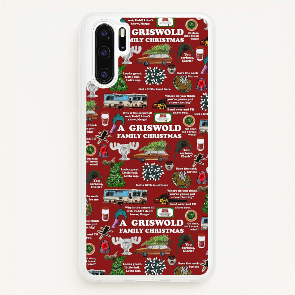 Christmas Holiday Collage - Phone Case for Huawei P30 Pro