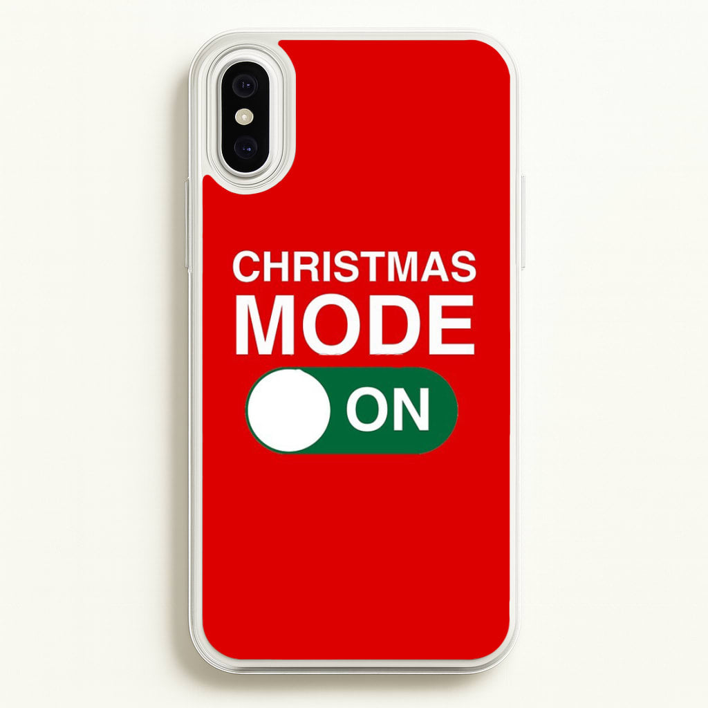 Christmas Mode On - Elf Phone Case for iPhone XS Max