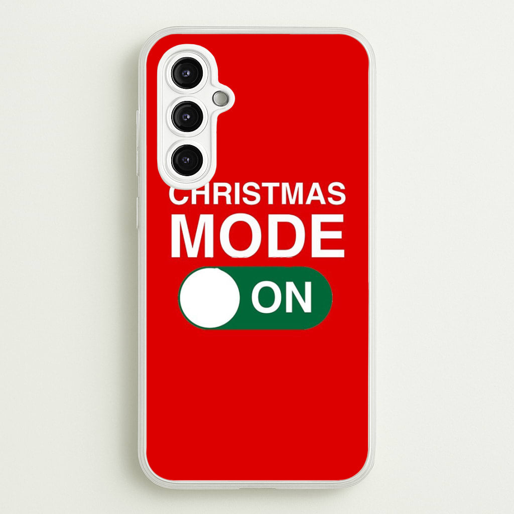 Christmas Mode On - Elf Phone Case for Galaxy A14
