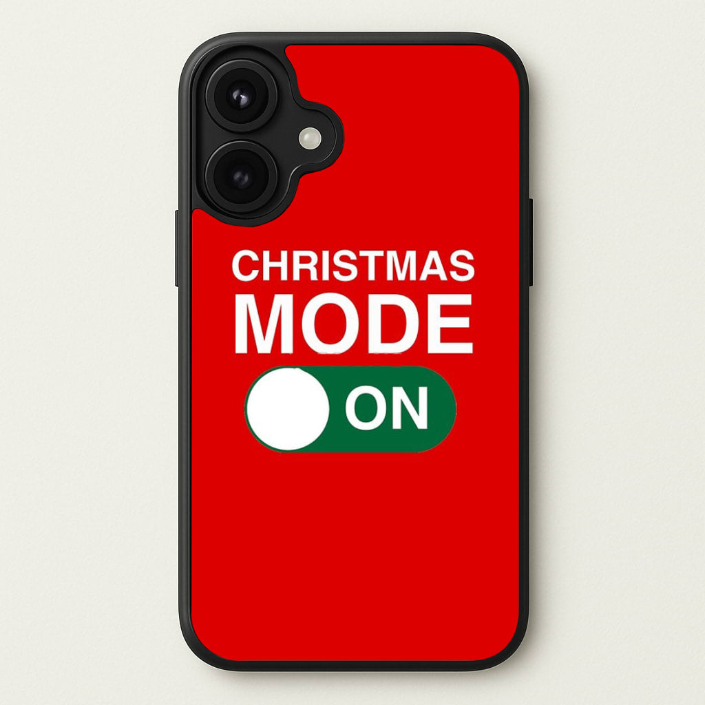 Christmas Mode On Phone Case for iPhone 17