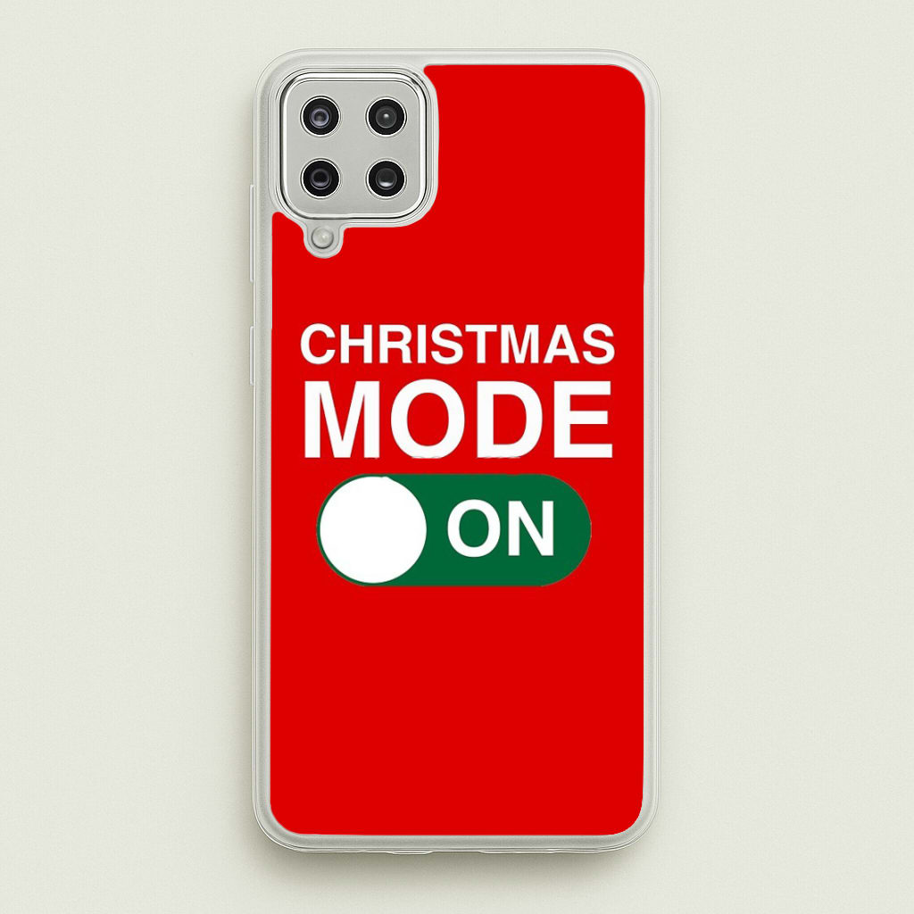 Christmas Mode On - Elf Phone Case for Galaxy A12