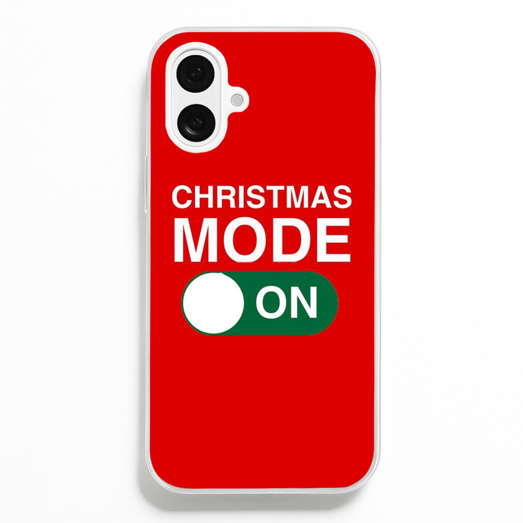 Christmas Mode On - Elf Phone Case for iPhone 16 Plus