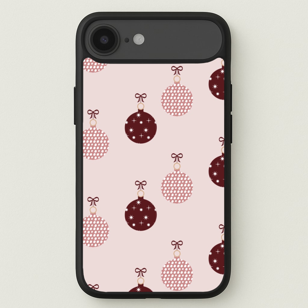 Christmas Bauble Pattern Phone Case for iPhone 17 Air