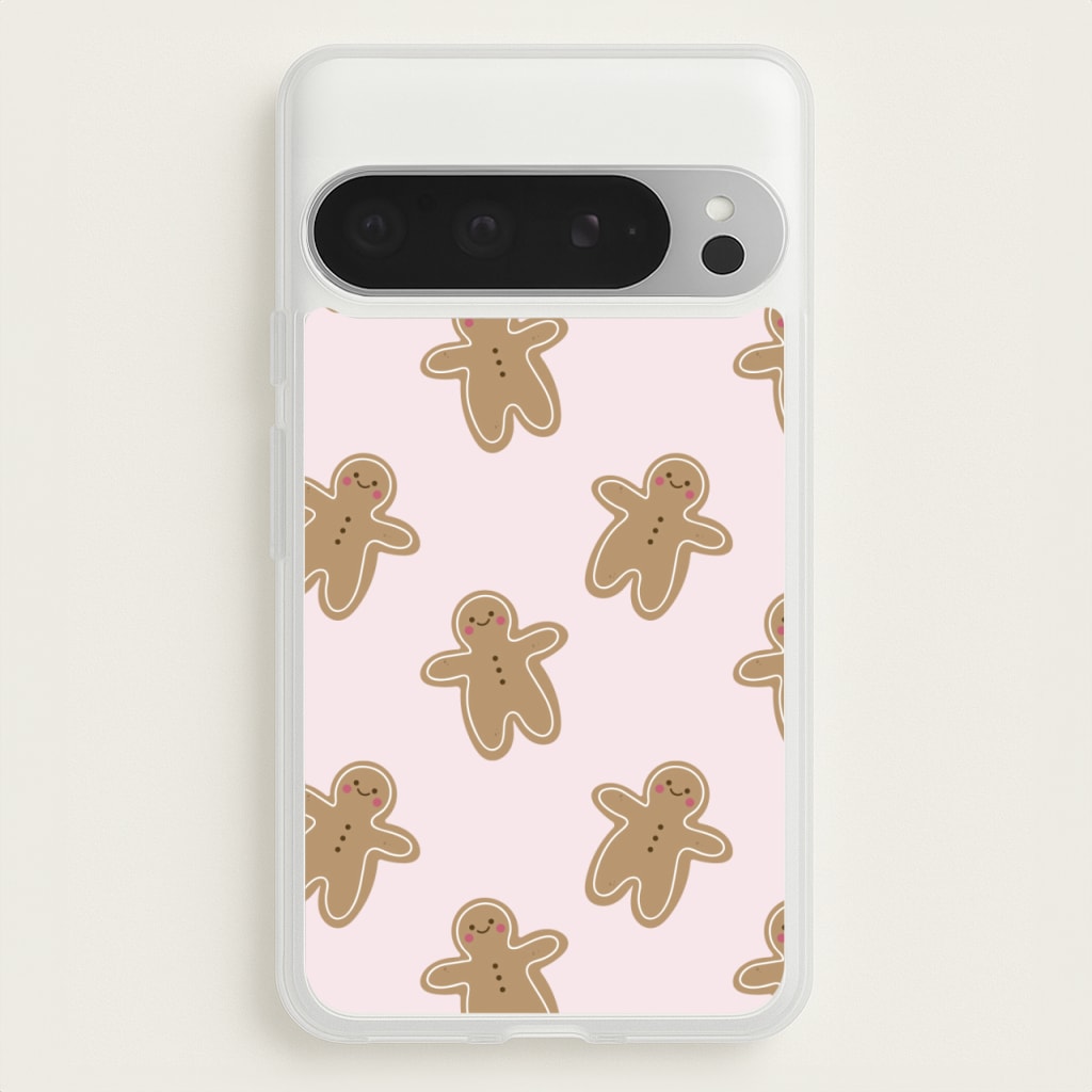 Gingerbread Men Christmas Pattern - Christmas Phone Case for Google Pixel 9 Pro XL