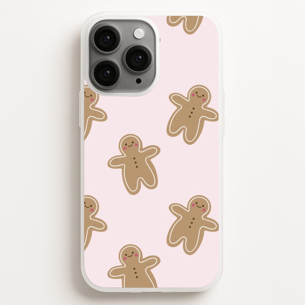 Gingerbread Men Christmas Pattern - Christmas Phone Case for iPhone 12 Pro Max
