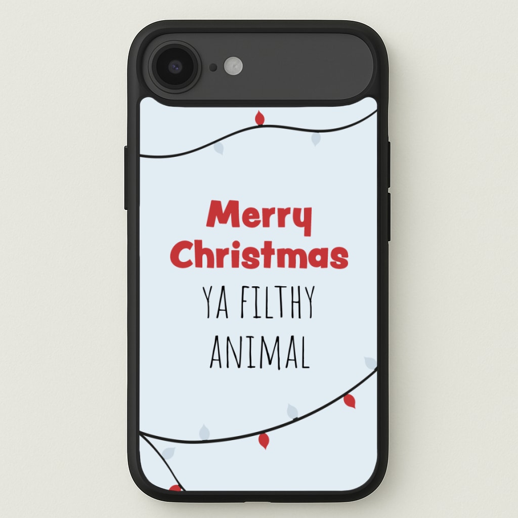 Merry Christmas Ya Filthy Animal Phone Case for iPhone 17 Air