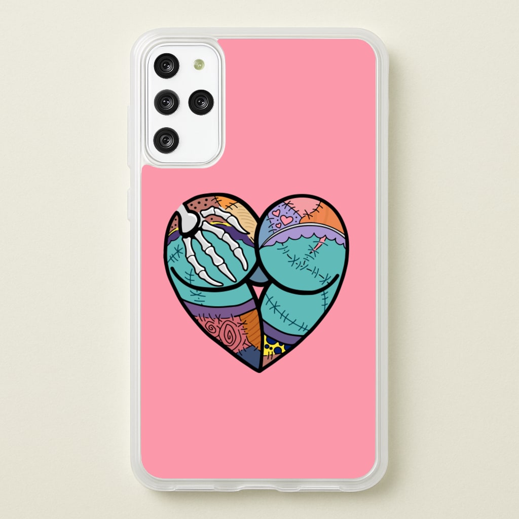 Sally And Jack Heart - TNBC - Christmas Phone Case for Galaxy S20 Plus