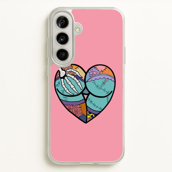 Sally And Jack Heart - TNBC - Christmas Phone Case for Galaxy A56