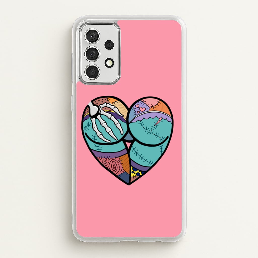 Sally And Jack Heart - TNBC - Christmas Phone Case for Galaxy A52 / A52s