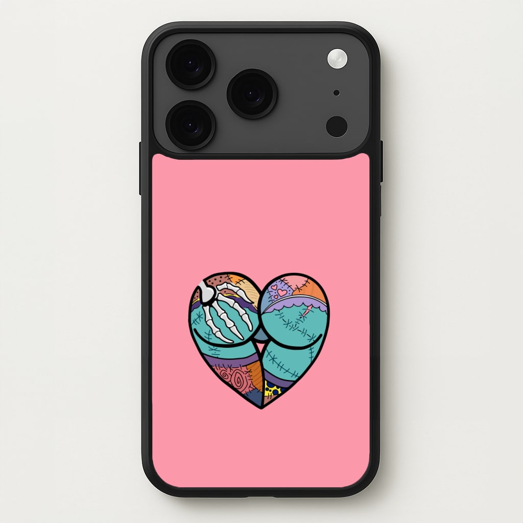 Sally And Jack Heart - TNBC Phone Case for iPhone 17 Pro Max