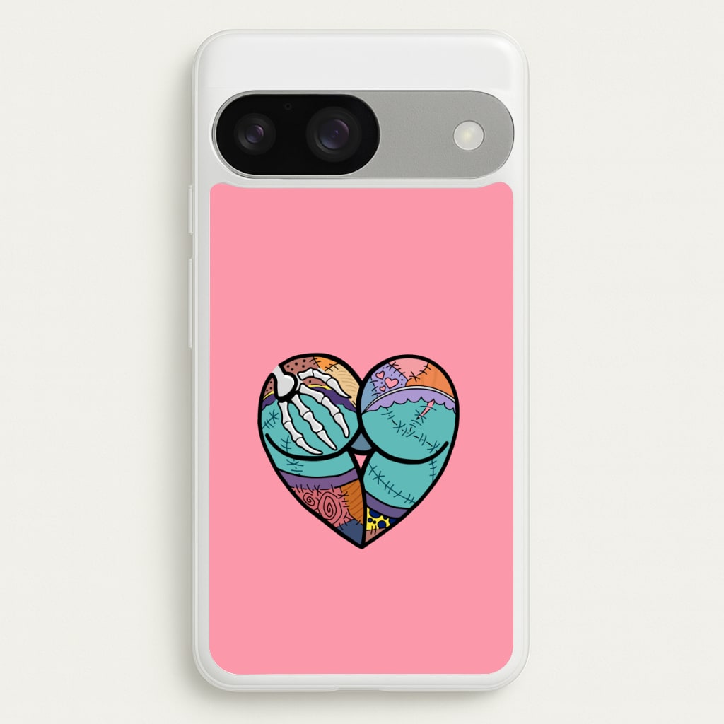 Sally And Jack Heart - TNBC - Christmas Phone Case for Google Pixel 9 / 9 Pro
