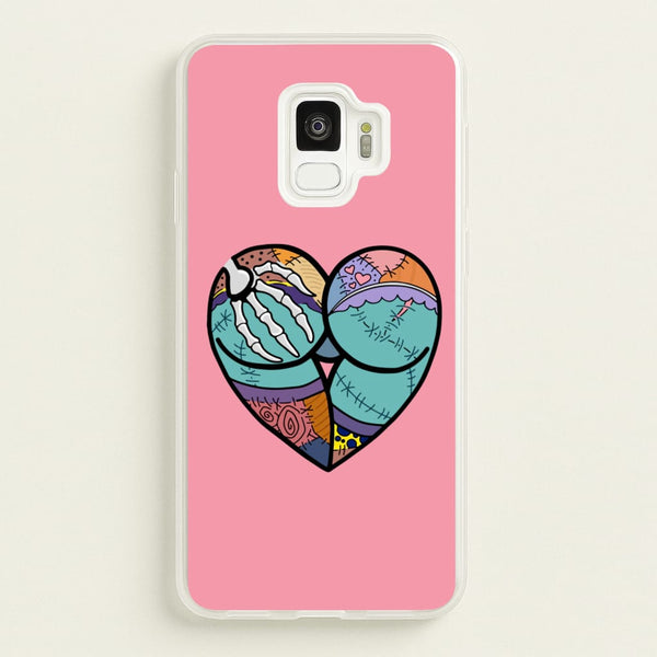 Sally And Jack Heart - TNBC - Christmas Phone Case for Galaxy S9