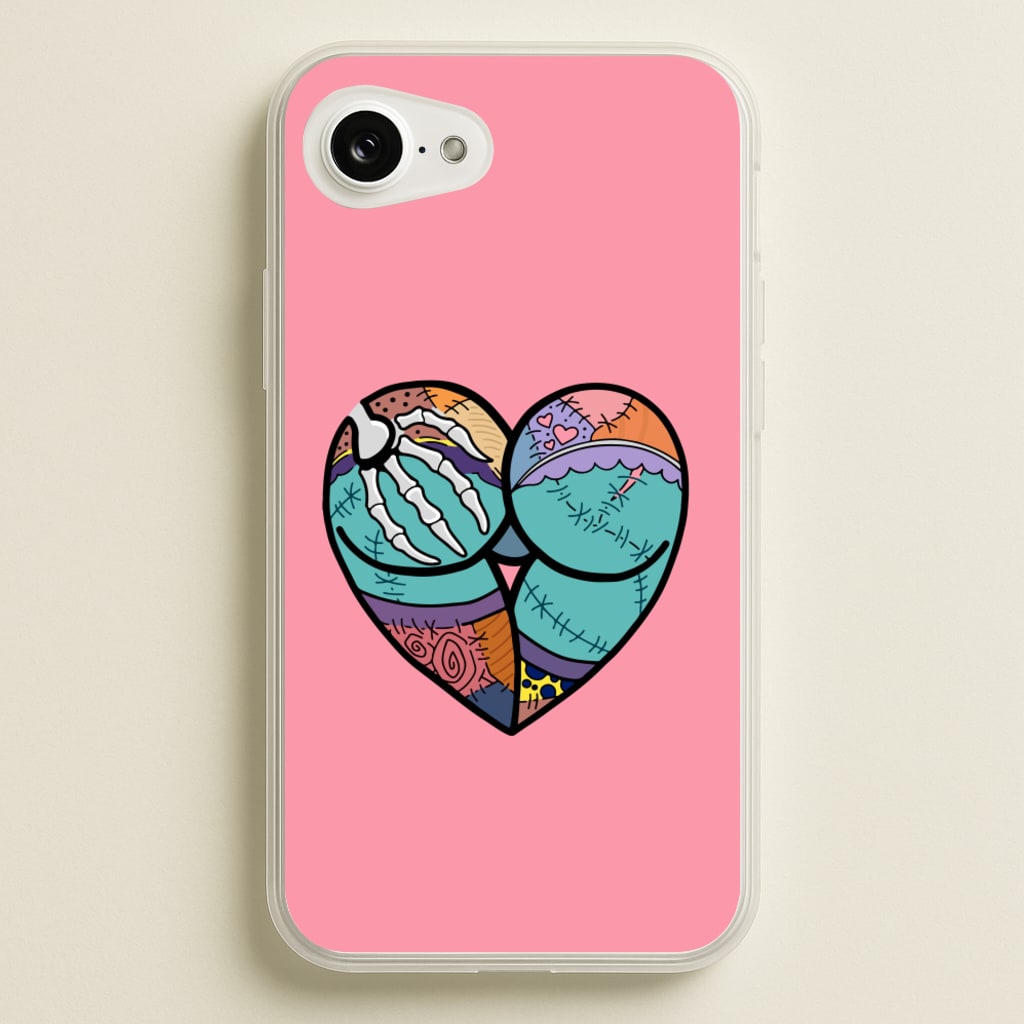 Sally And Jack Heart - TNBC - Christmas Phone Case for iPhone 16e
