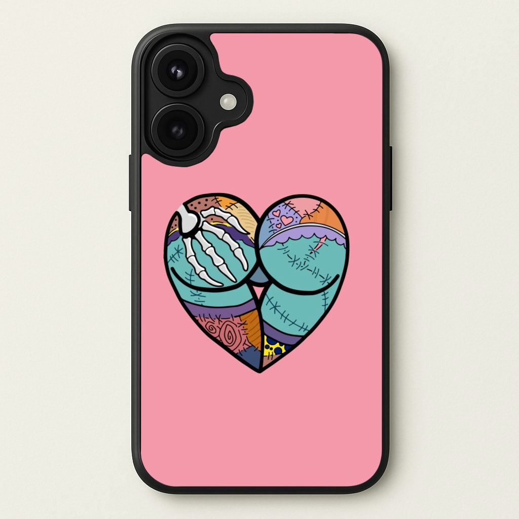 Sally And Jack Heart - TNBC Phone Case for iPhone 17