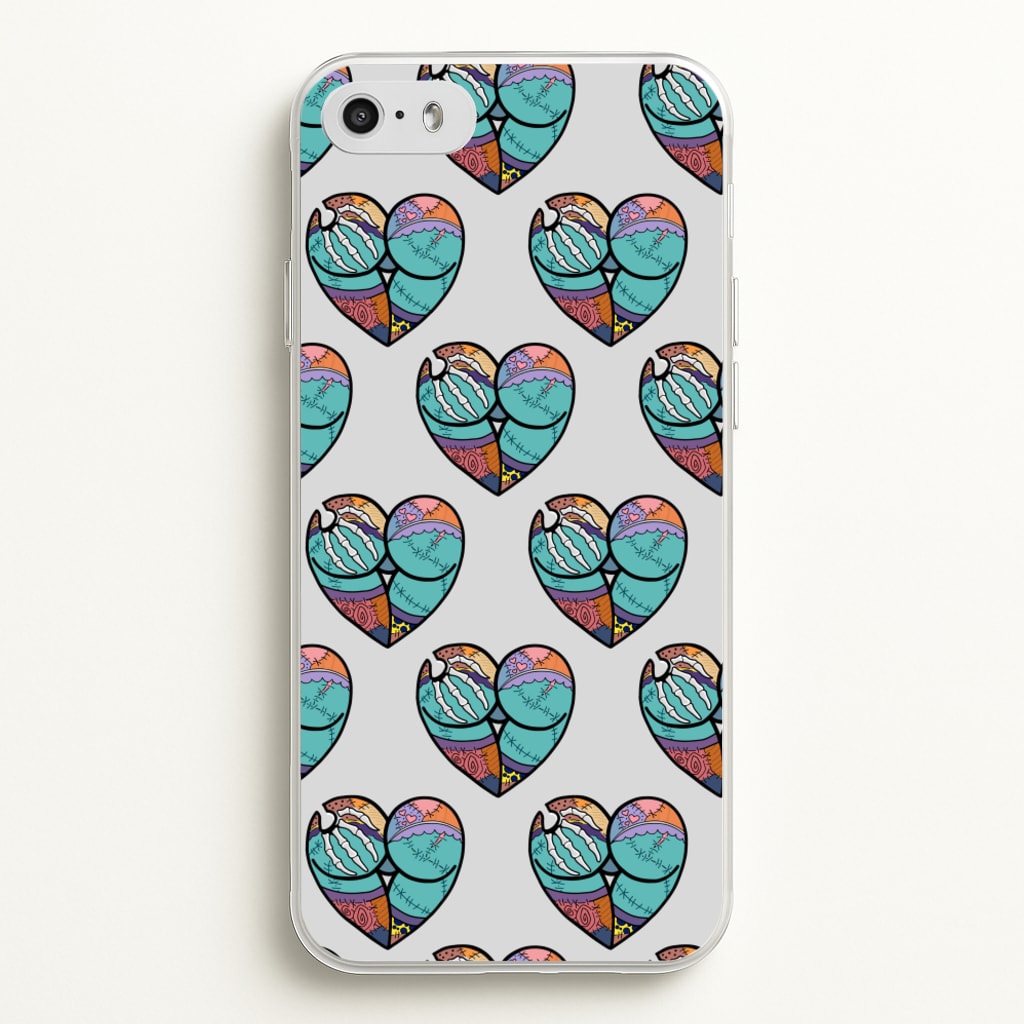 Sally And Jack Heart - TNBC - Christmas Phone Case for iPhone 5 / 5s / SE 2016