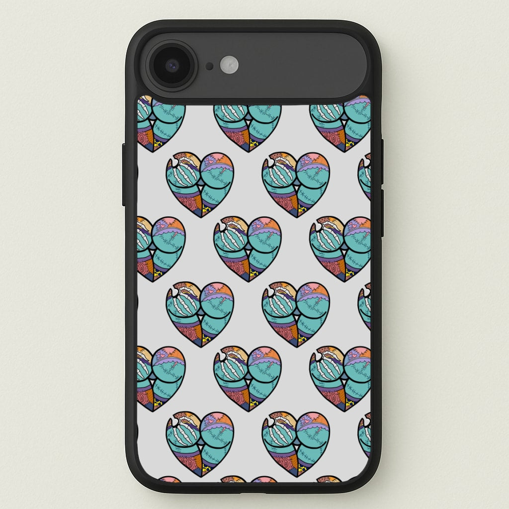 Sally And Jack Heart Pattern - TNBC Phone Case for iPhone 17 Air